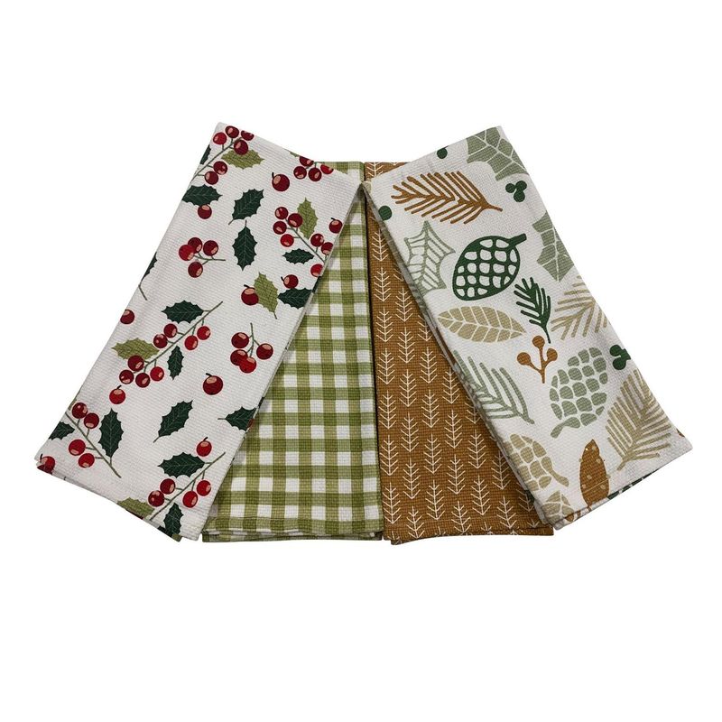 DEAR SANTA - Set 2 paños de cocina 38x63 cm navidad