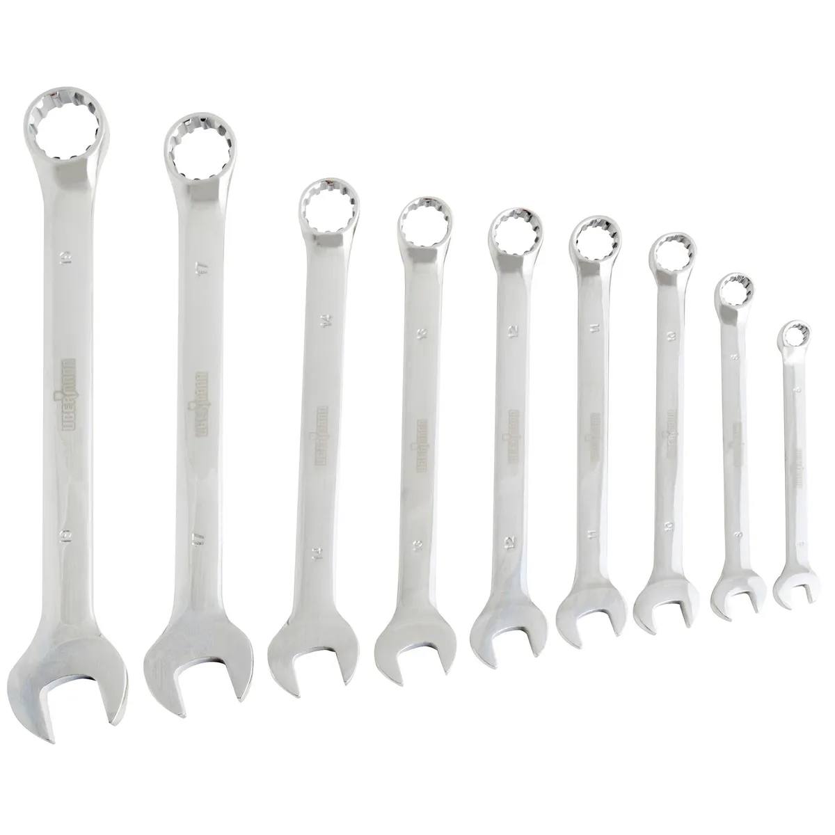 UBERMANN - Set de llaves punta corona 9 unidades