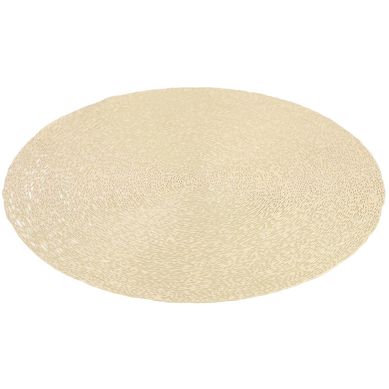 Individual redondo 38 cm dorado