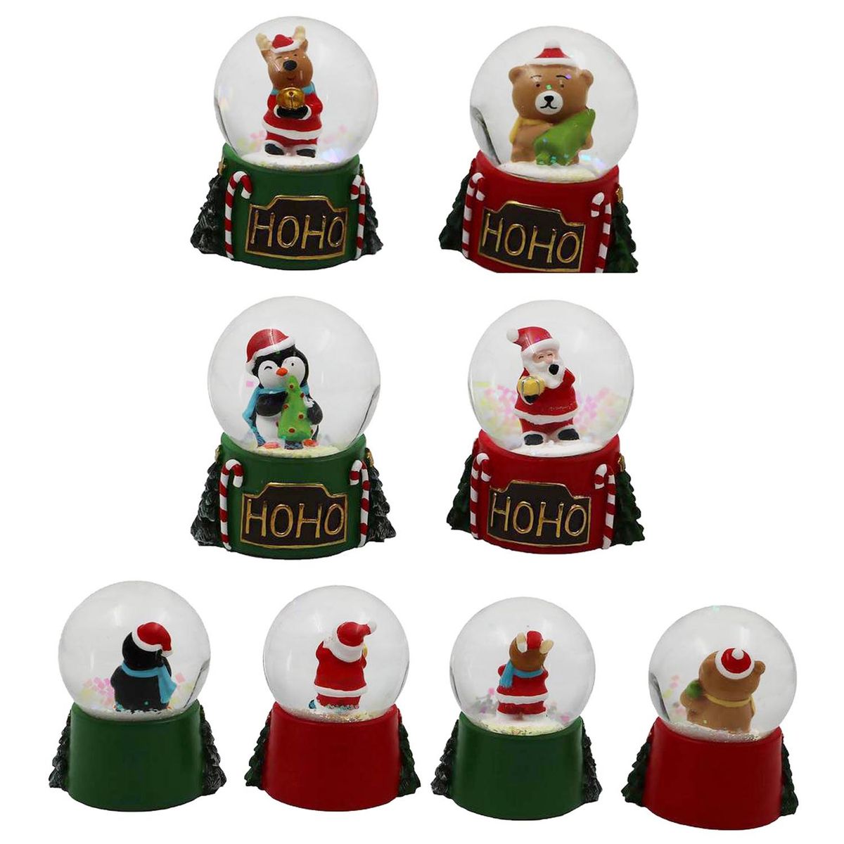 DEAR SANTA - Globo agua surt 4.5cm multicol