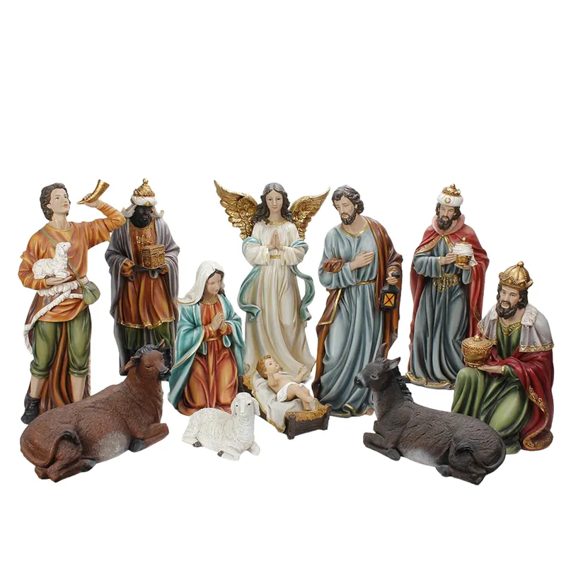 DEAR SANTA - Pesebre 11 piezas 60 cm multicolor