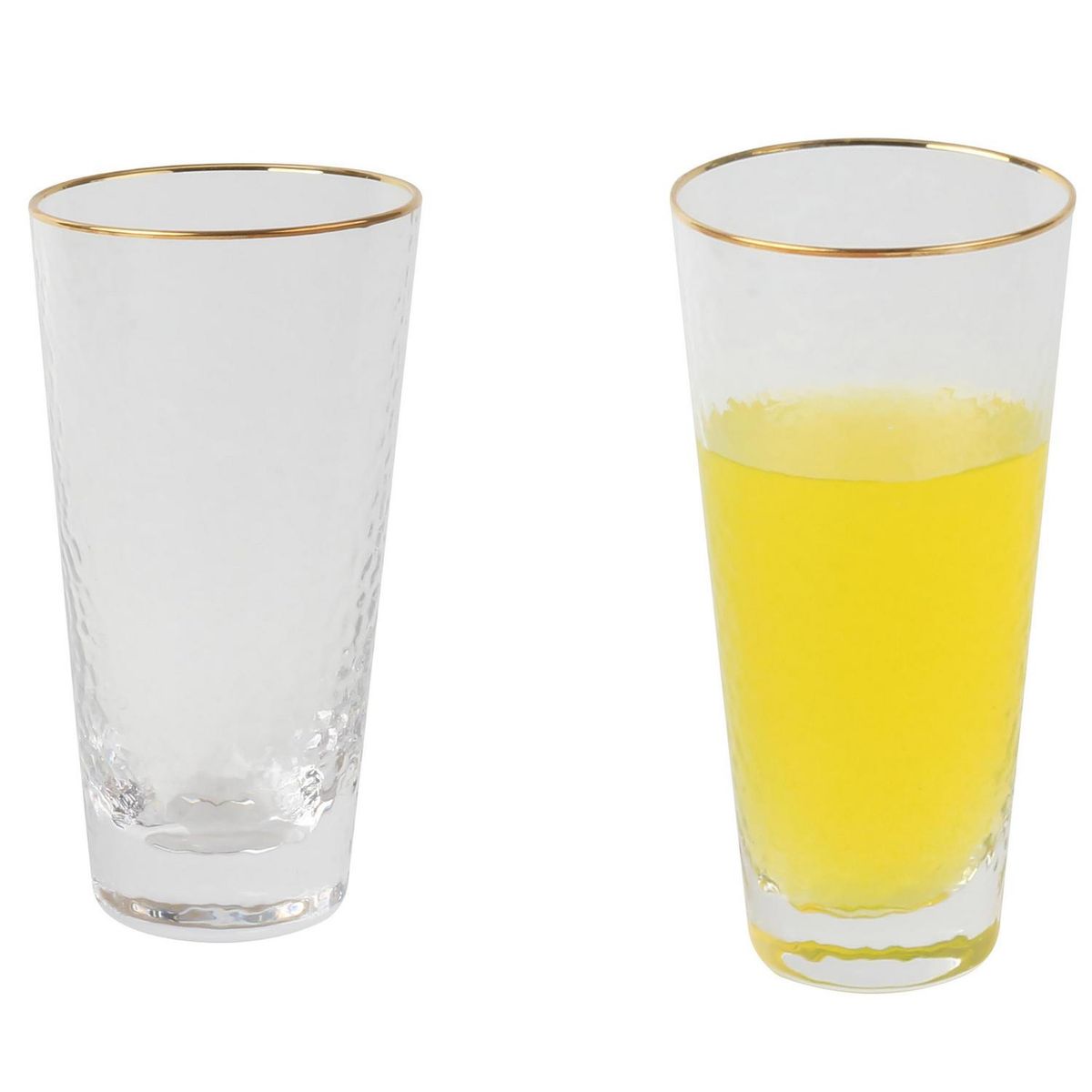 DEAR SANTA - Vaso vidrio 340 ml goldring