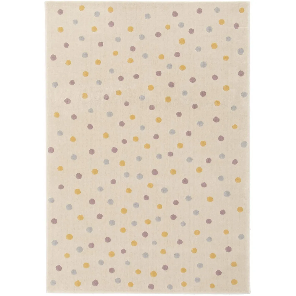 JUST HOME COLLECTION - Alfombra Canvas Dot 120x170 cm Polipropileno Multicolor