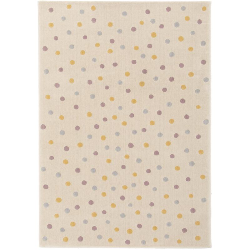 JUST HOME COLLECTION - Alfombra Canvas Dot 120x170 cm Polipropileno Multicolor