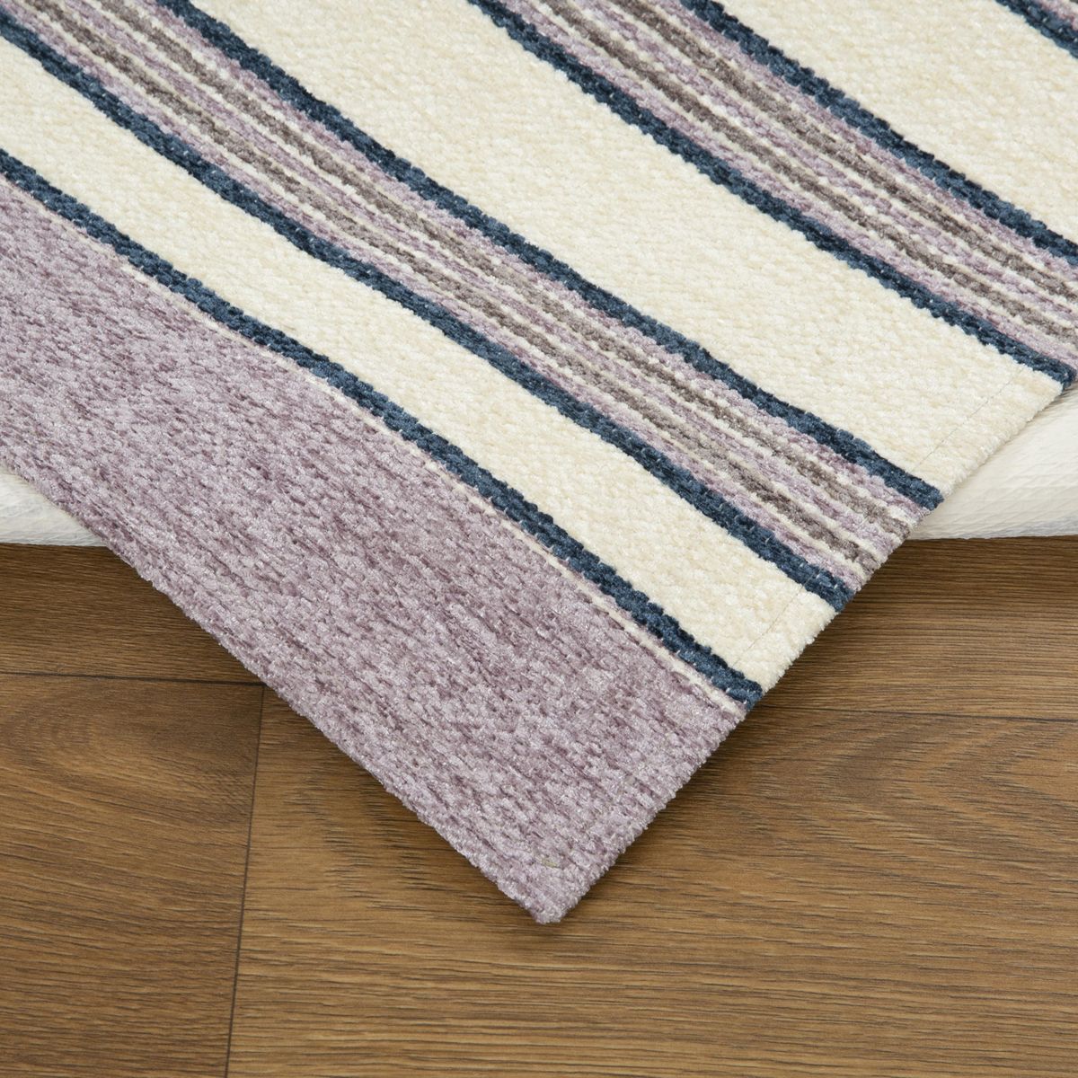 JUST HOME COLLECTION - Alfombra Pasillo Laos 75x160 cm Poliéster Gris