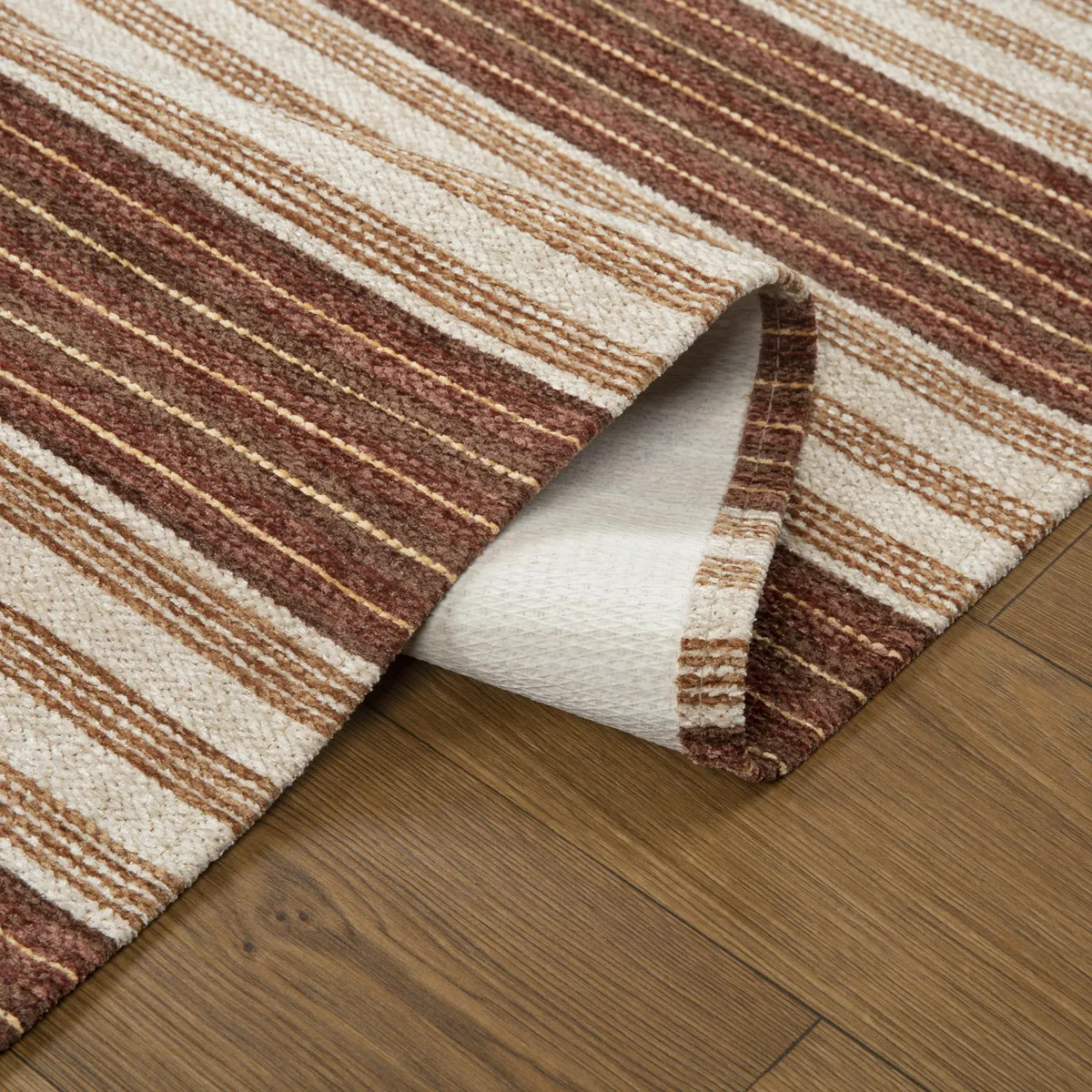 JUST HOME COLLECTION - Alfombra Pasillo Laos 75x160 cm Poliéster Beige