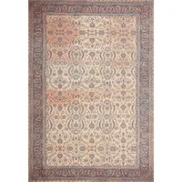 Alfombra Prato Borde 195x285 cm Poliéster Multicolor