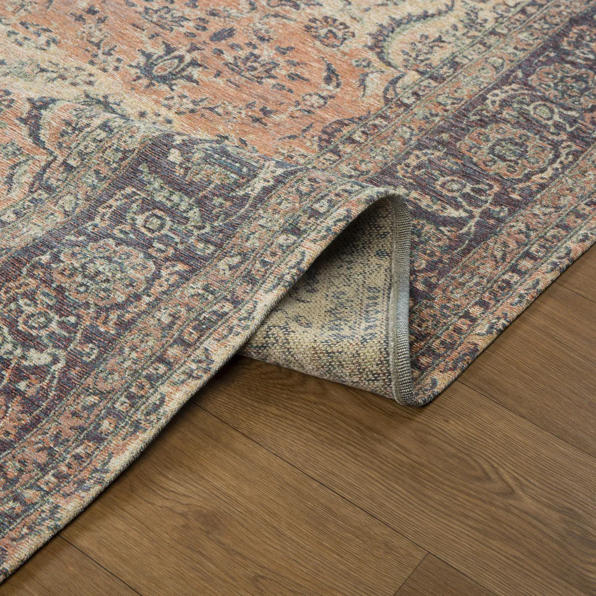 JUST HOME COLLECTION - Alfombra Grande Prato Borde 195x285 cm Poliéster Multicolor