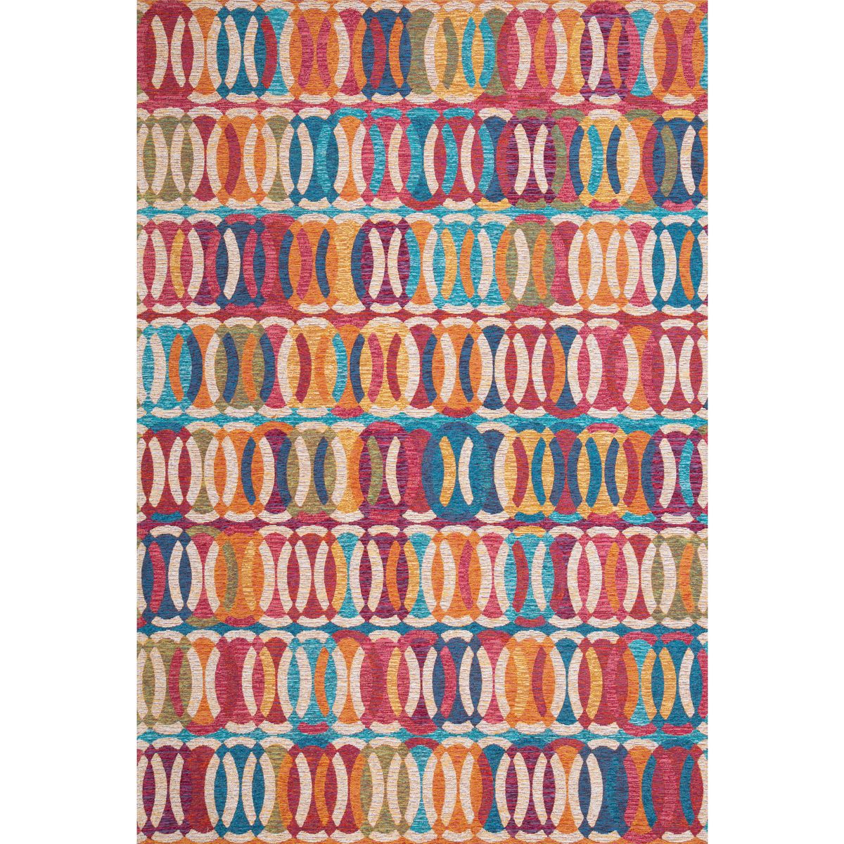 JUST HOME COLLECTION - Alfombra Prato Ronda 155x235 cm Poliéster Multicolor