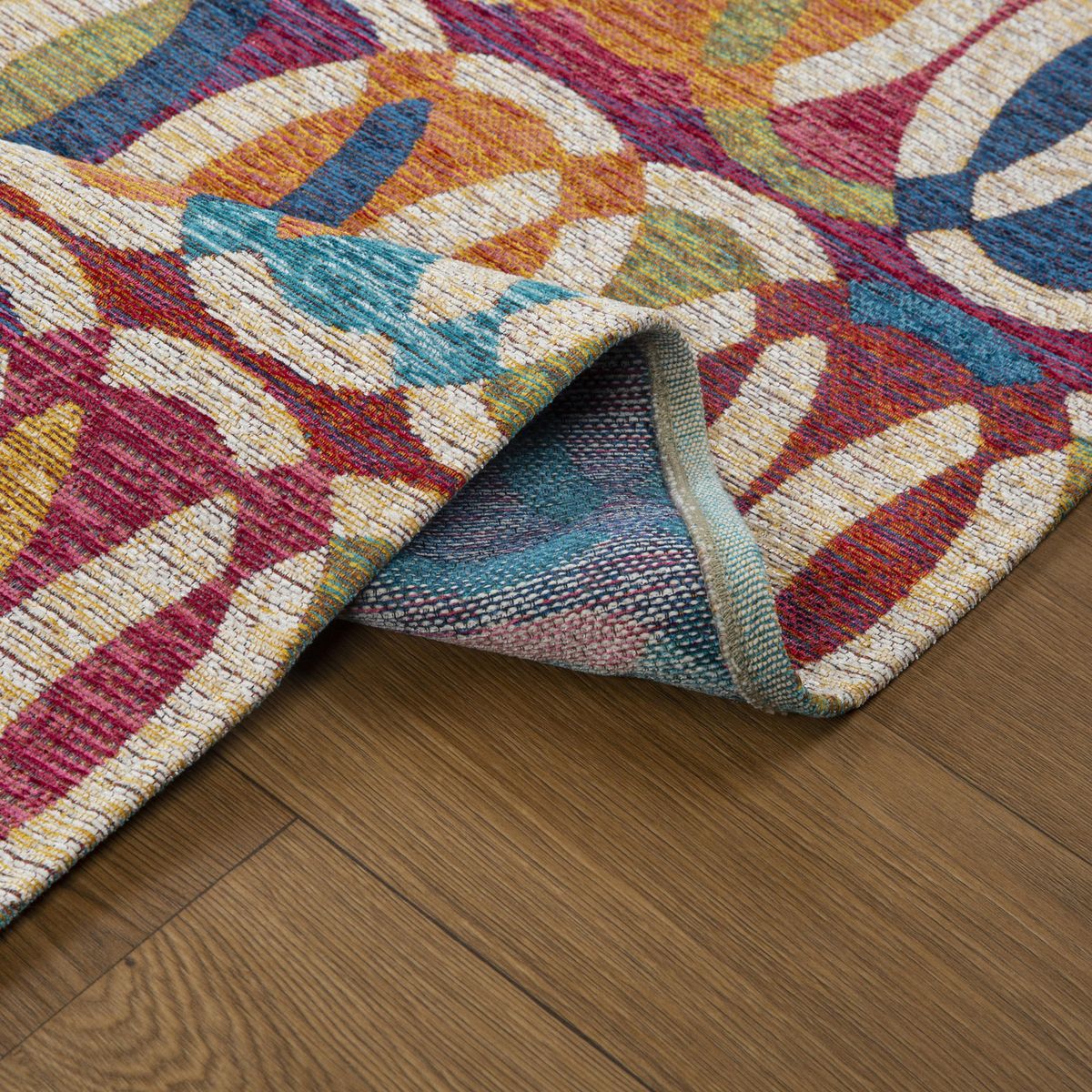 JUST HOME COLLECTION - Alfombra Prato Ronda 155x235 cm Poliéster Multicolor