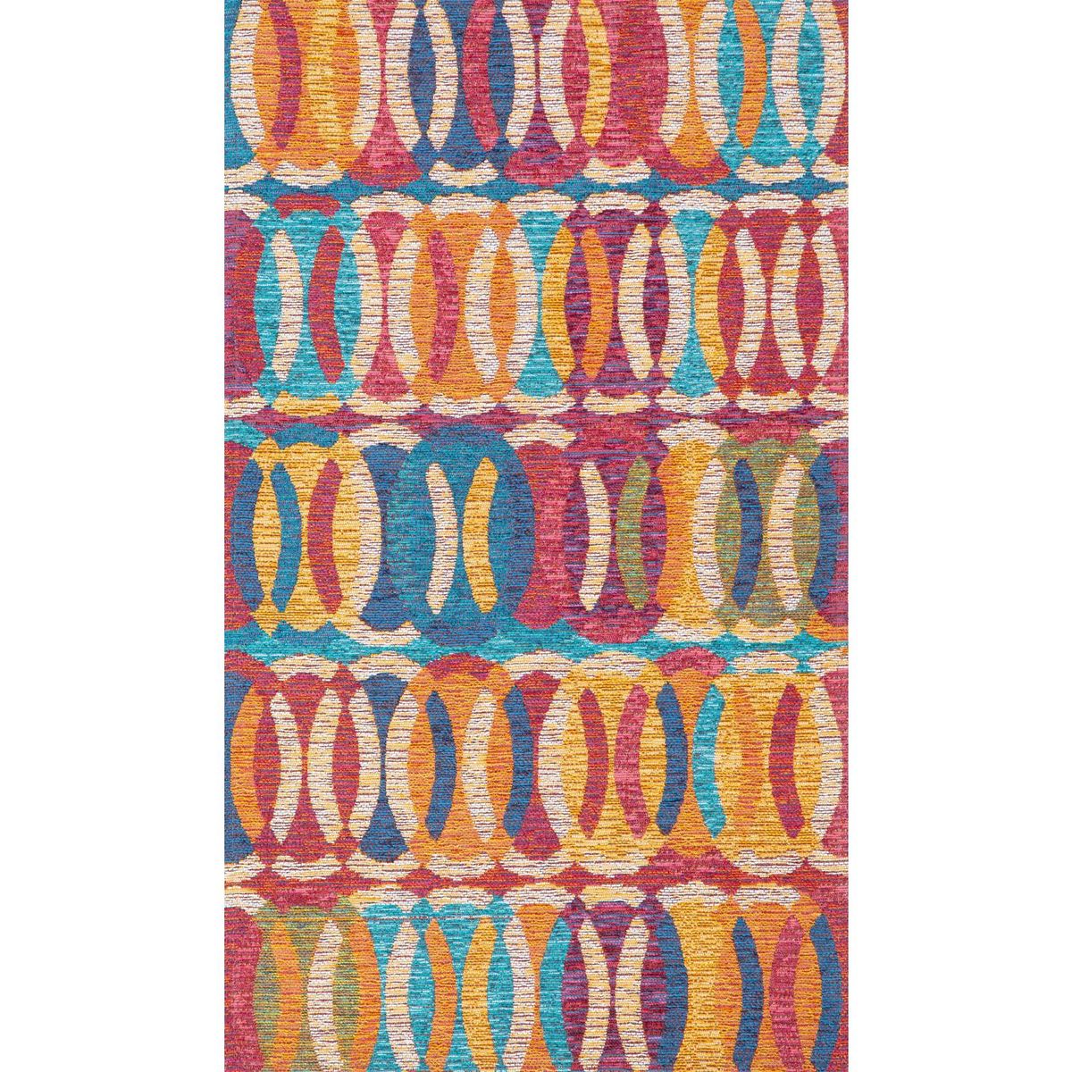 JUST HOME COLLECTION - Bajada de Cama Prato 60x100 cm Poliéster Multicolor