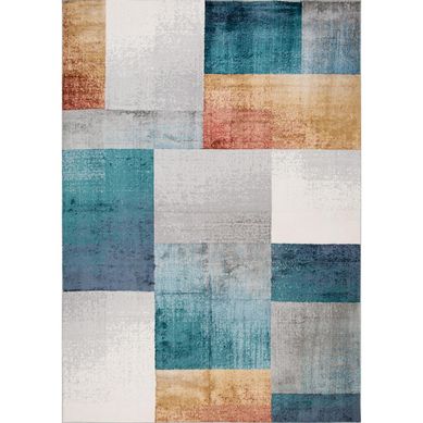 Alfombra zoe cuadros 120x170 cm