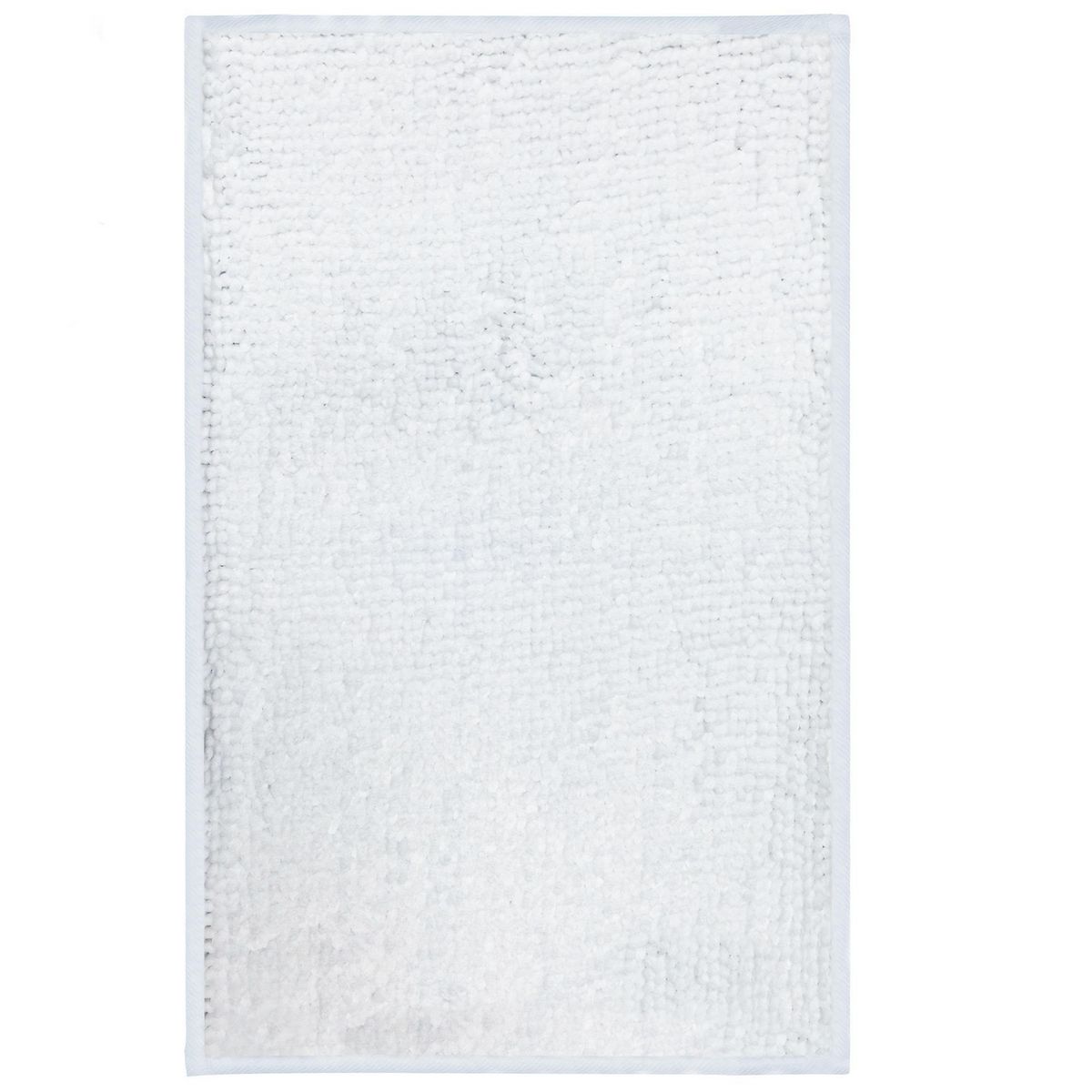 JUST HOME COLLECTION - Piso de Baño Brilliance 45x70 cm Poliéster Blanco