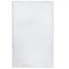 JUST HOME COLLECTION - Piso de Baño Brilliance 45x70 cm Poliéster Blanco