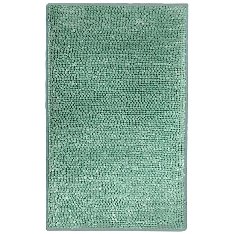 Piso de Baño Brilliance 45x70 cm Poliéster Verde