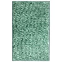 Piso de Baño Brilliance 45x70 cm Poliéster Verde