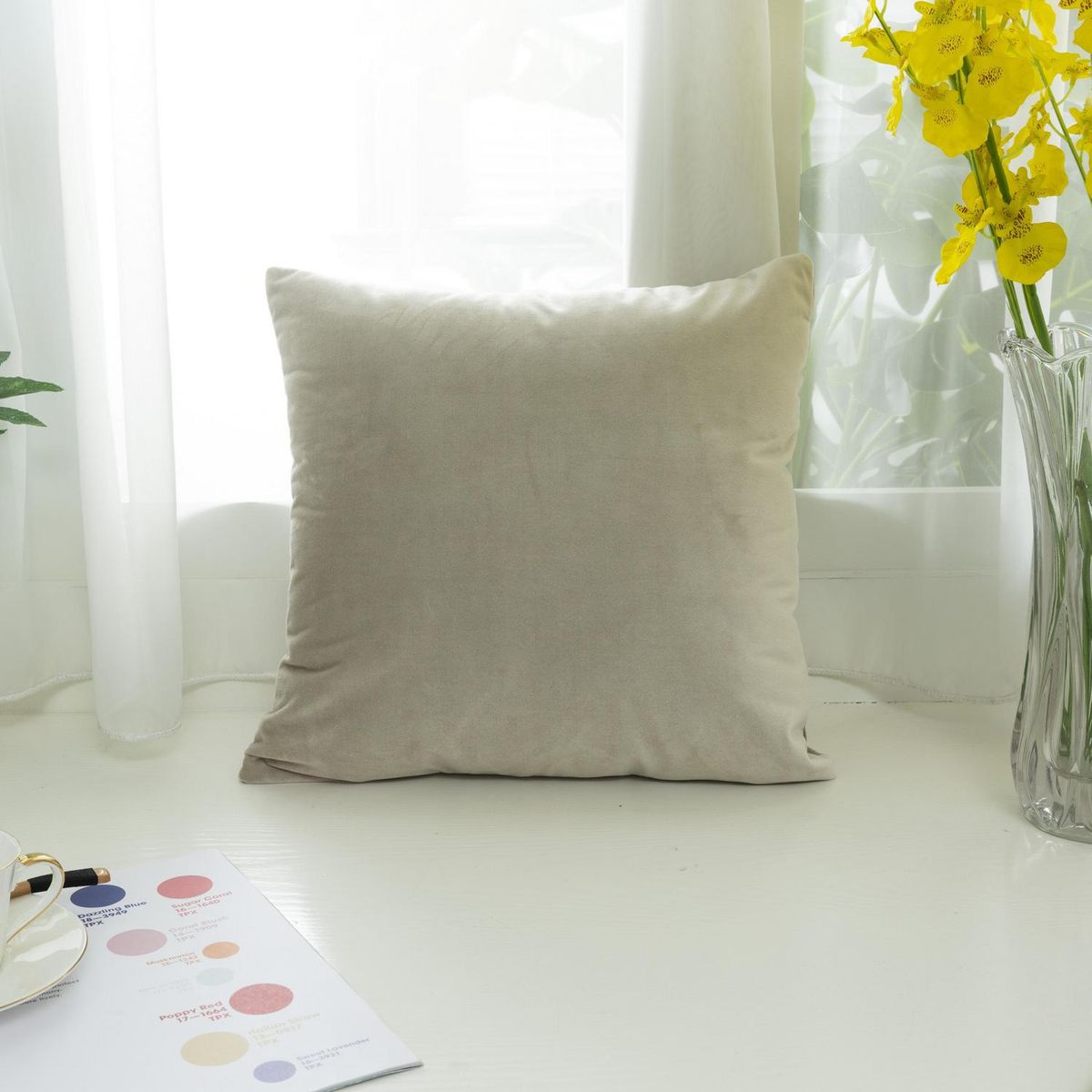 JUST HOME COLLECTION - Cojín Velvet 46x46 cm