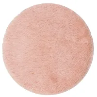 Bajada de Cama Seville 60x60 cm Poliéster Rosa