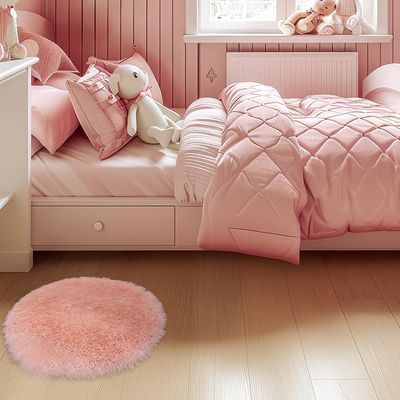 Imagen 2 del producto Bajada de Cama Seville 60x60 cm Poliéster Rosa