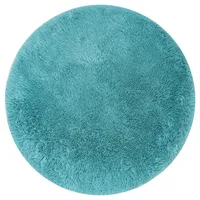 Bajada de Cama Seville 60x60 cm Poliéster Turquesa