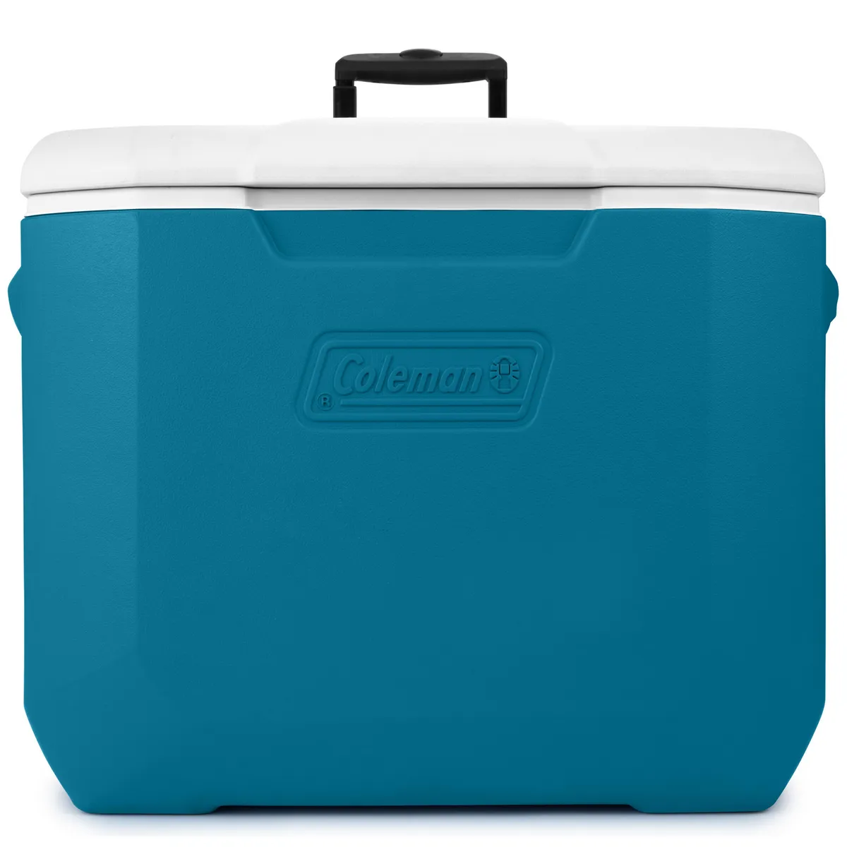 COLEMAN - Cooler con Ruedas 56 l Azul Turquesa/ Blanco