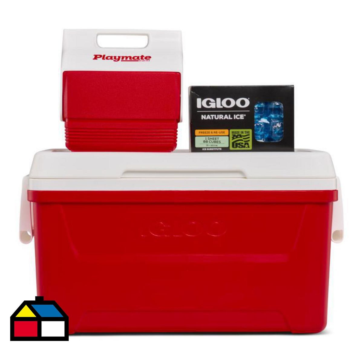 IGLOO - Set 2 Cooler 45 y 3,7 l + Icepack