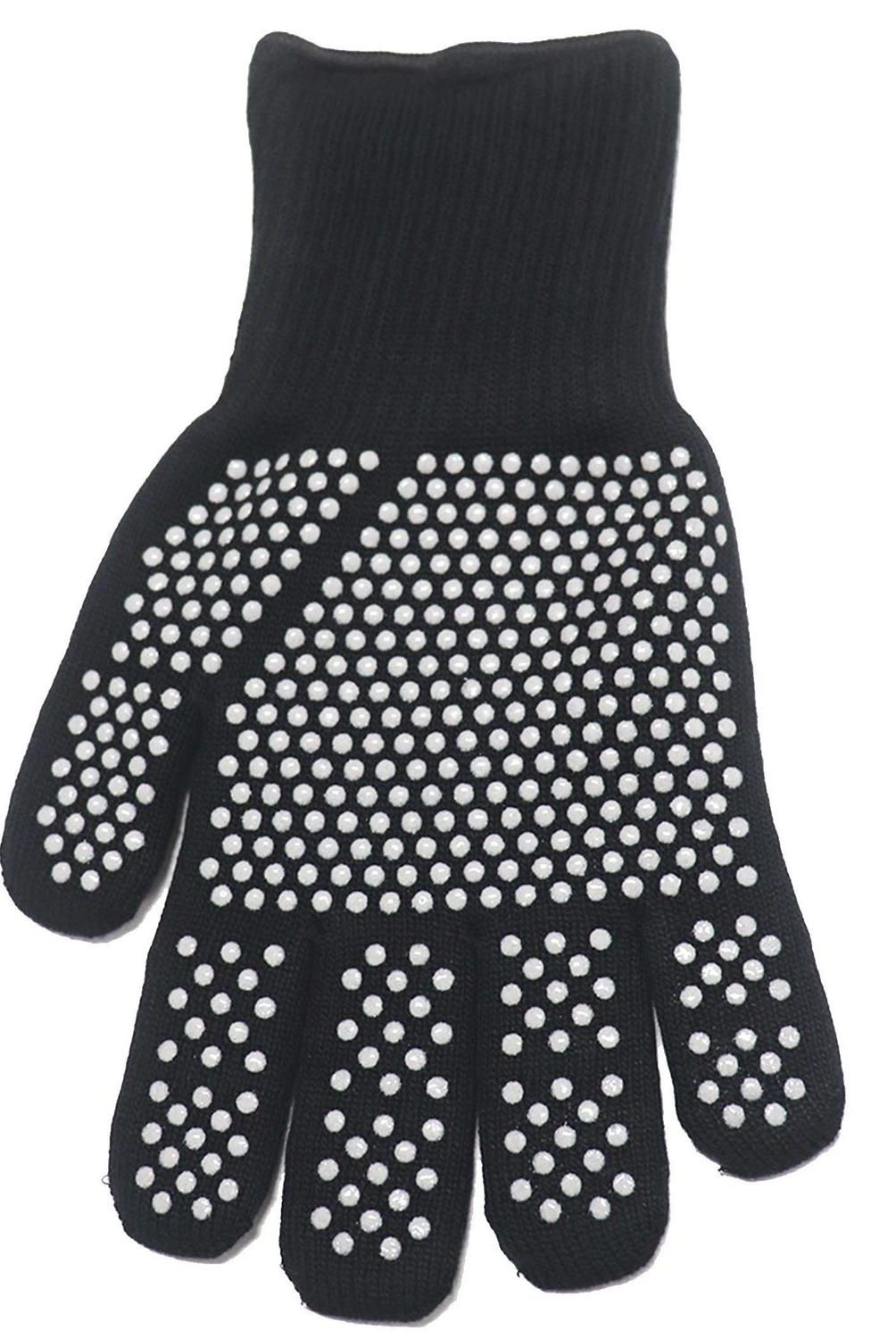 MR BEEF - Guante Parrilla de PVC Talla única Negro