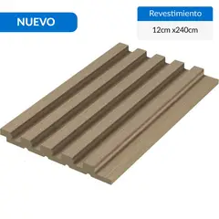 HOLZTEK - Wall Panel 3D 12x240 cm Café 0.28 m2