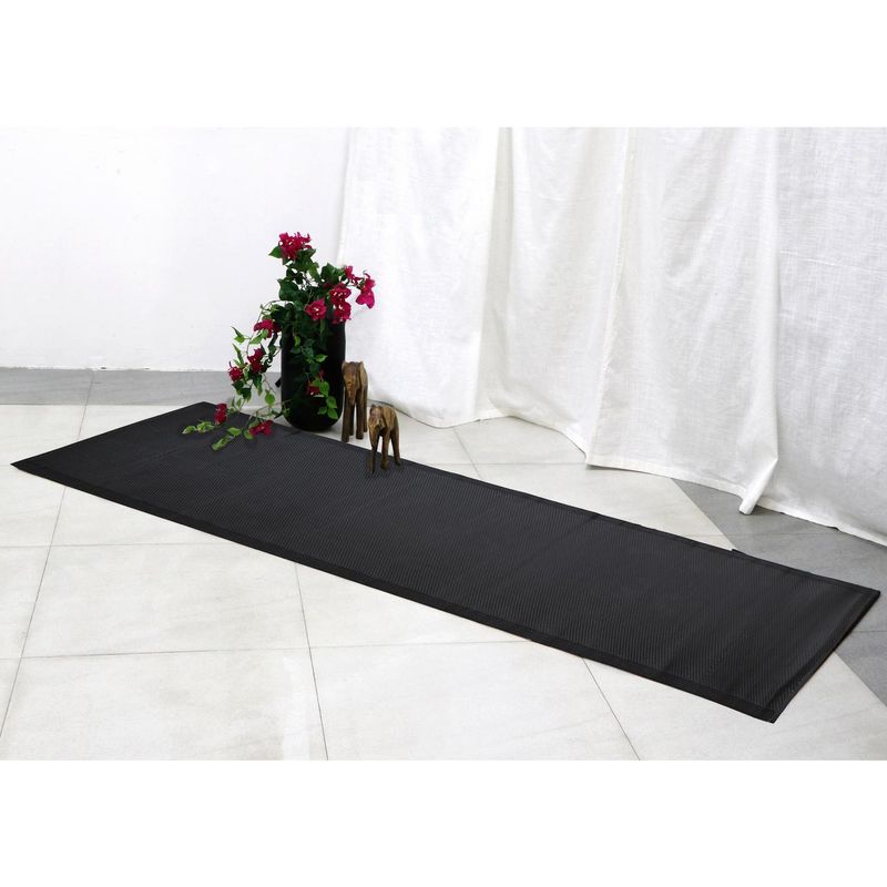 JUST HOME COLLECTION - Alfombra SDC-15-23-D4 80x230 cm Negro