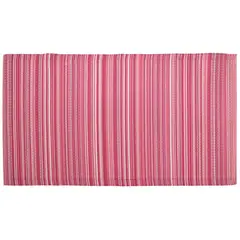 JUST HOME COLLECTION - Esterilla playa 90x180 cm roja