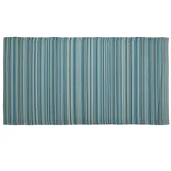 JUST HOME COLLECTION - Esterilla playa 90x180cm celeste