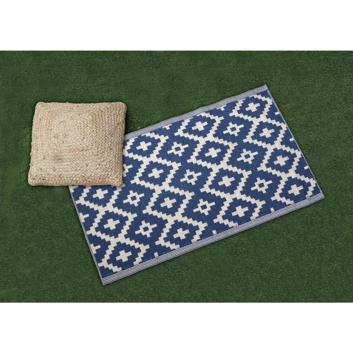 JUST HOME COLLECTION - Esterilla playa 90x180cm azúl