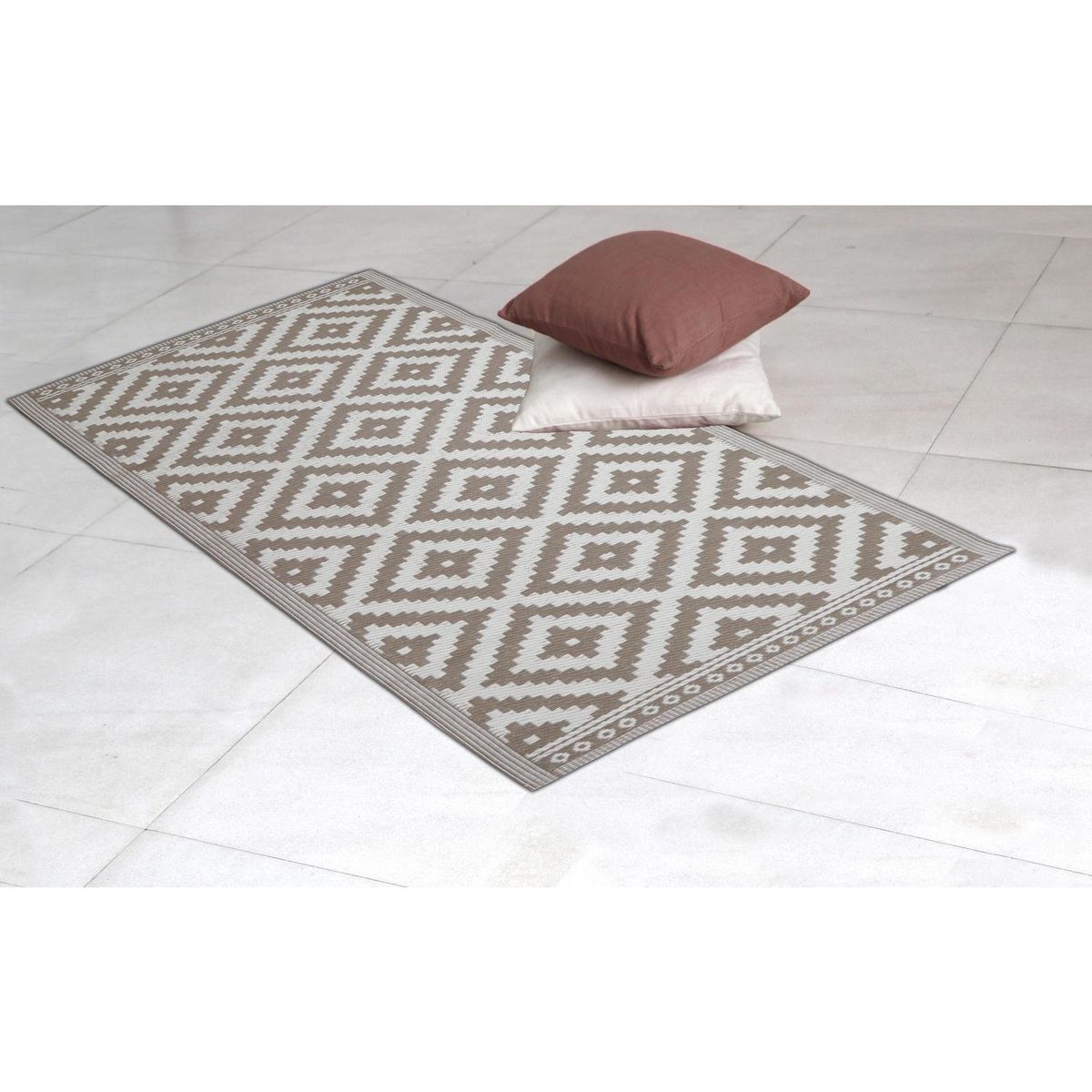 JUST HOME COLLECTION - Esterilla Playa SDC-14-23-D1 90x180 cm Polipropileno Café