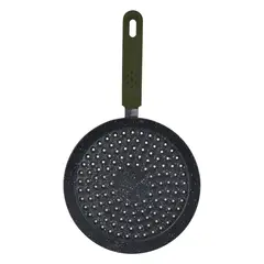 JUST HOME COLLECTION - Plancha 21 cm Aluminio Negro