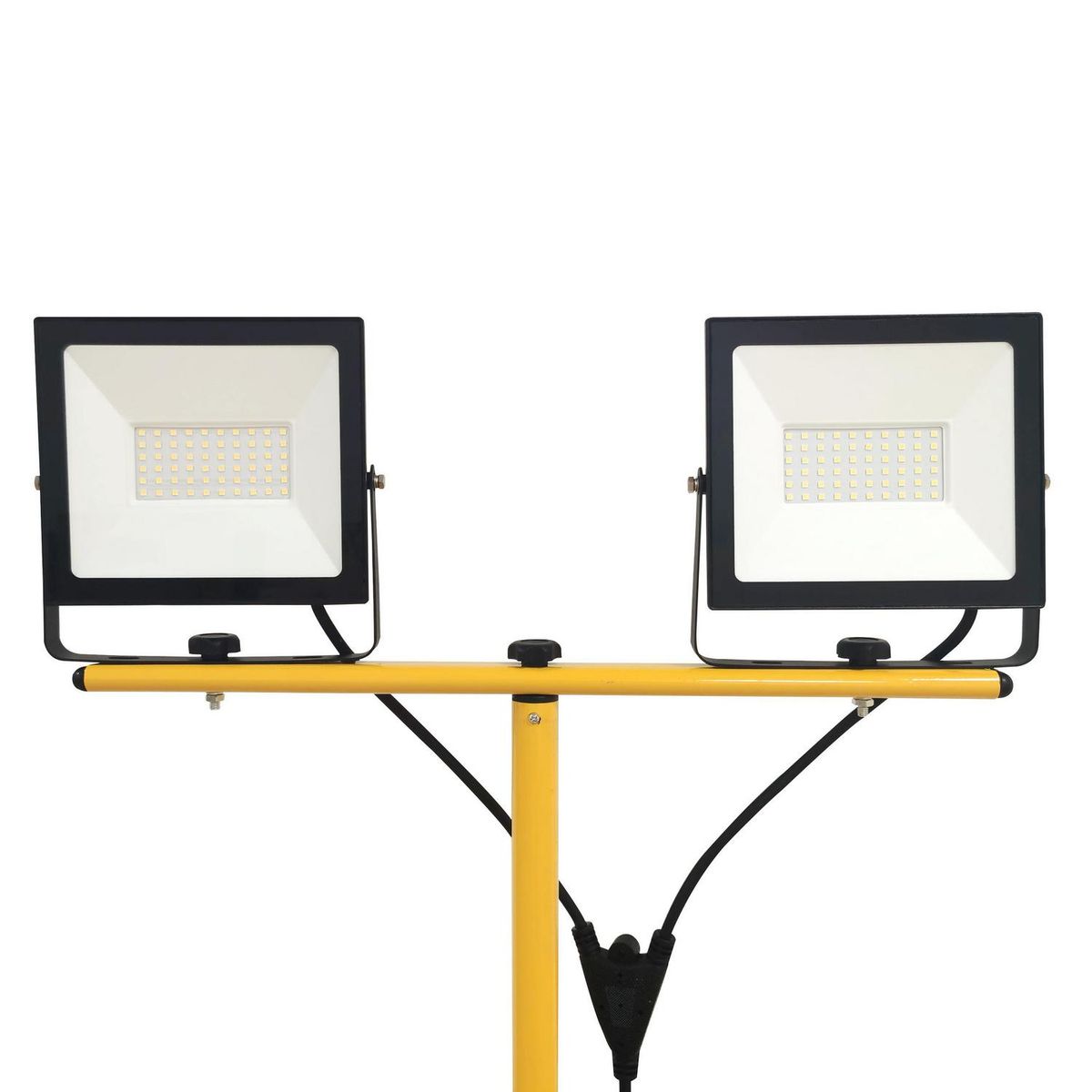 HALUX - Tripode Led 2 Luces 100 W IP 65 9000 lm Luz Fría