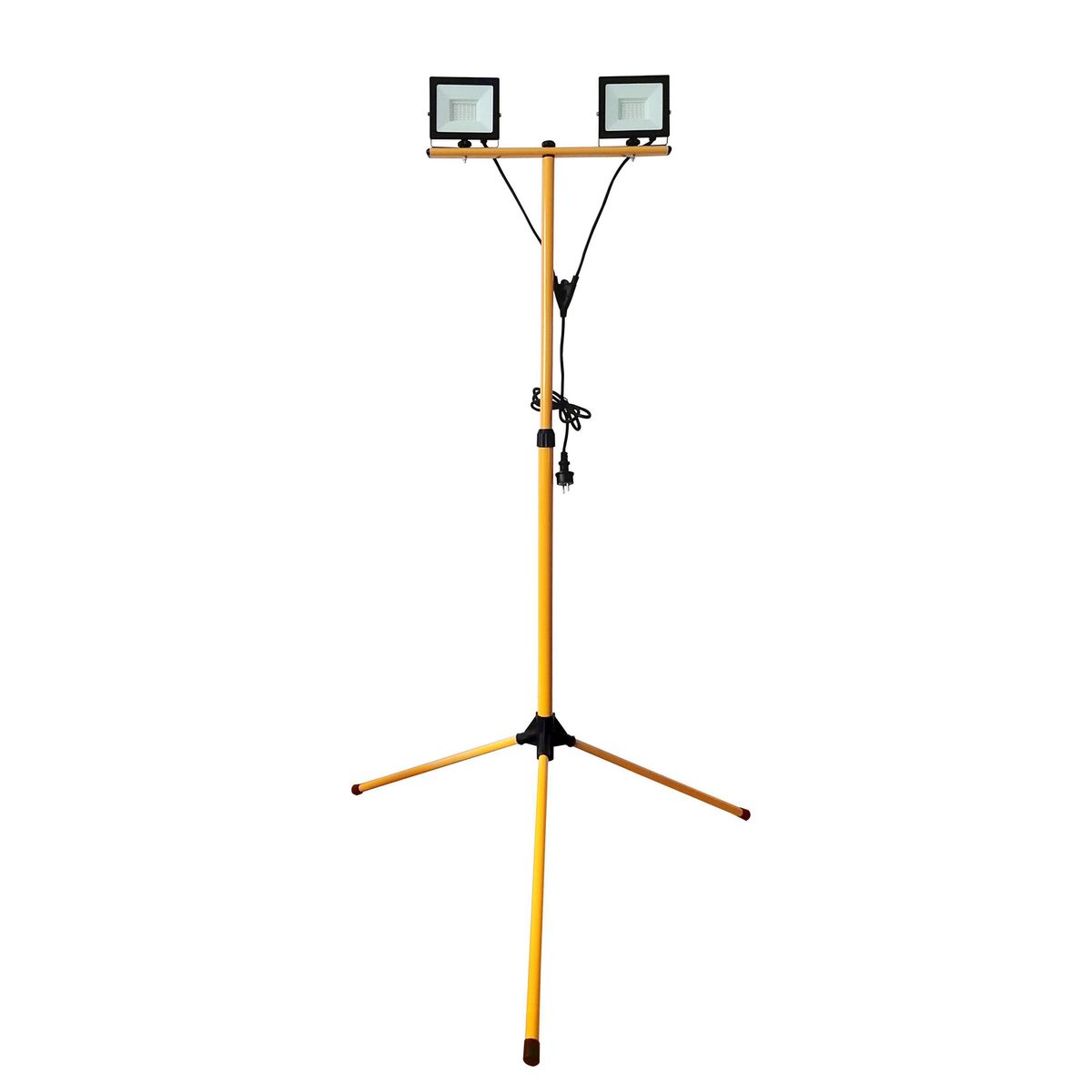HALUX - Tripode Led 2 Luces 30 W IP 65 2700 lm Luz Cálida
