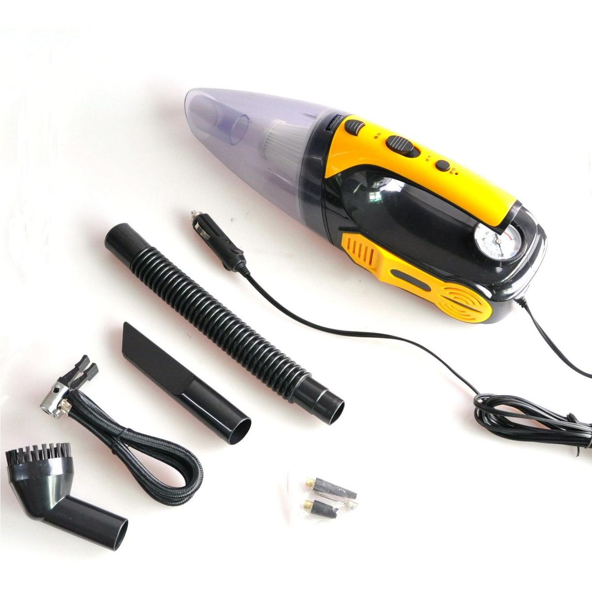 AUTOSTYLE - Pack aspiradora 12V compres luz