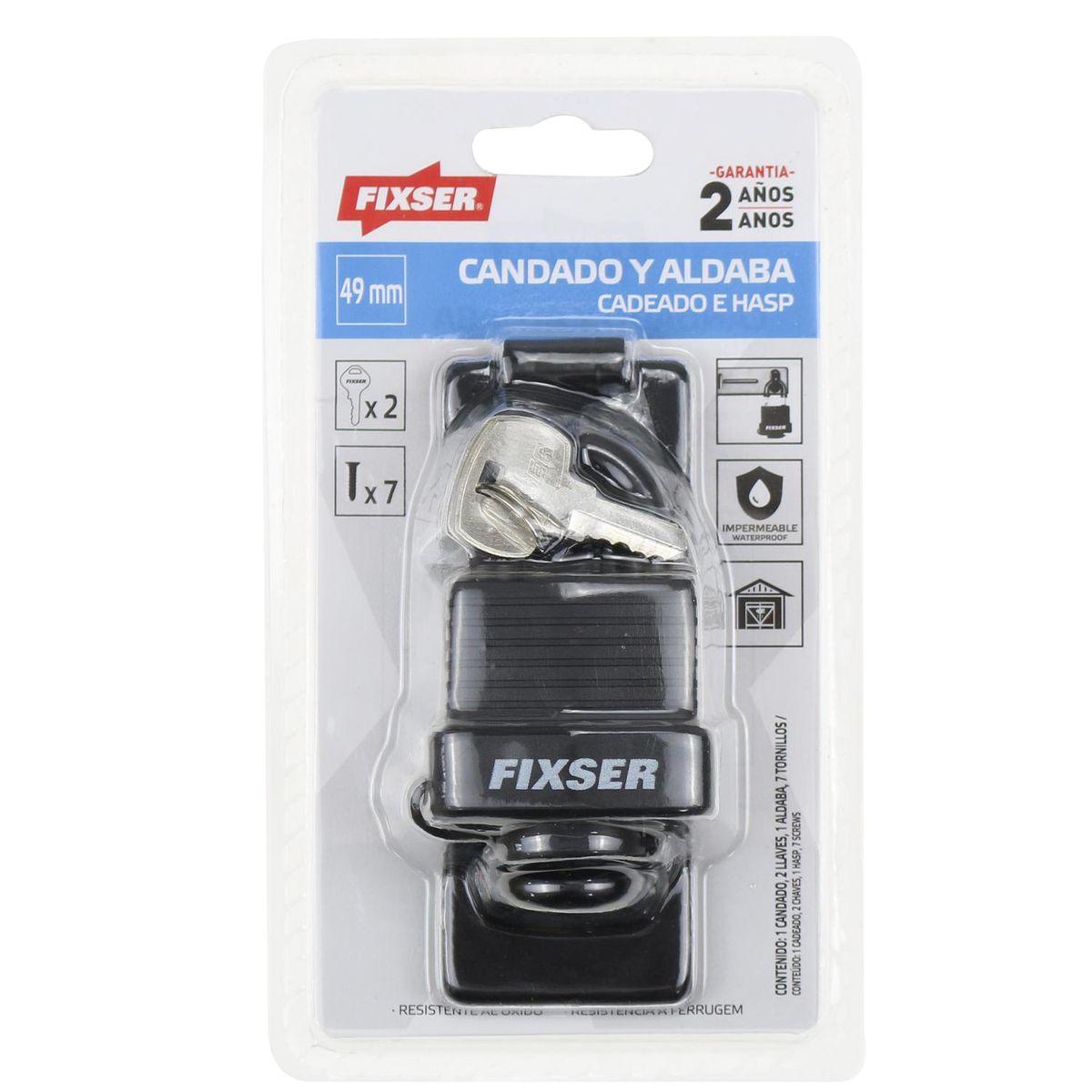 FIXSER - Set candado y base