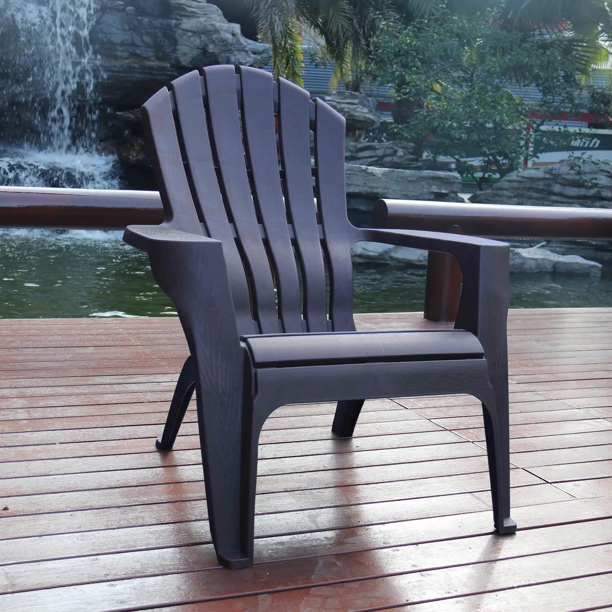 JUST HOME COLLECTION - Sillón Terraza resina azul