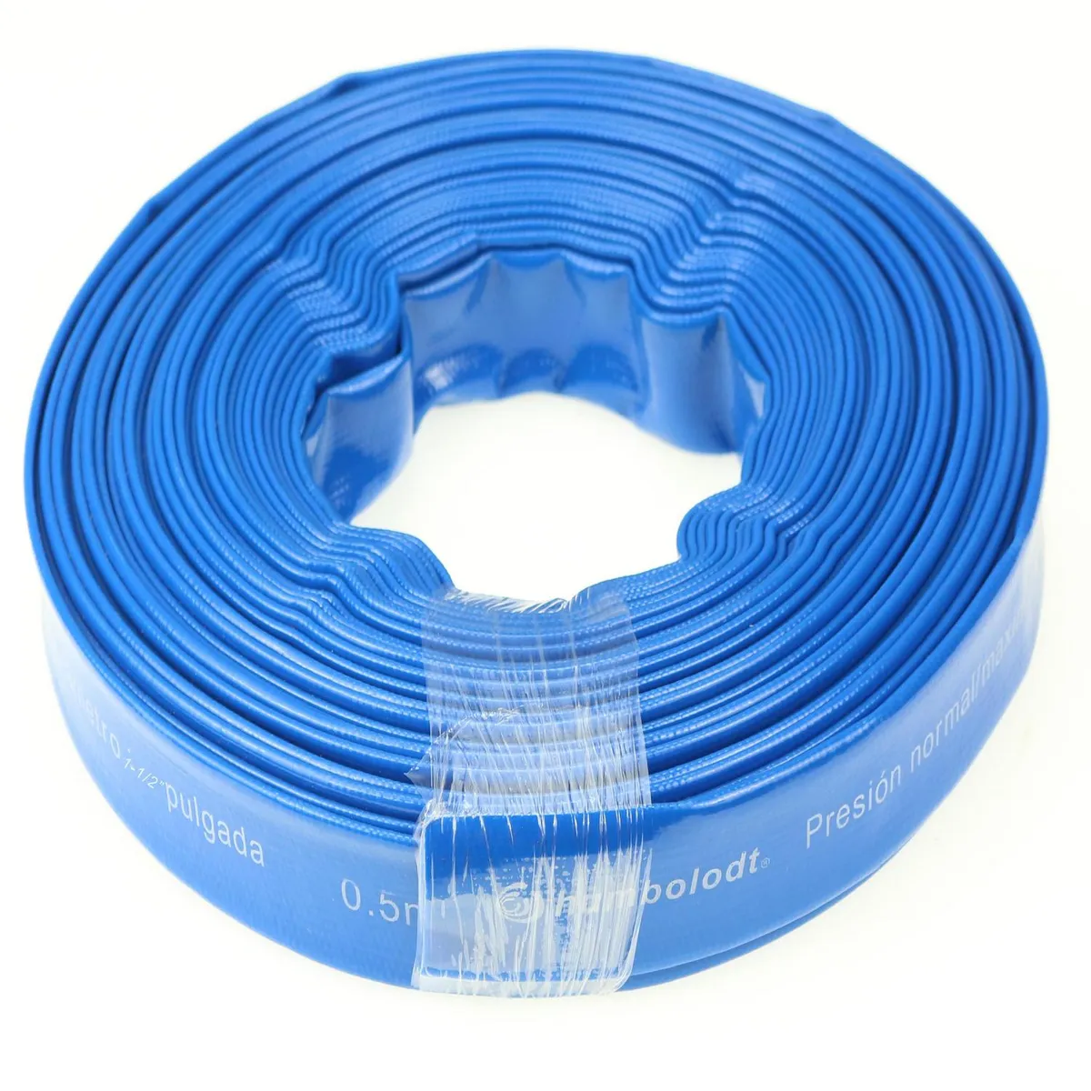 HUMBOLDT - Manguera Plana Riego 1 1/ 2" 4 Bar 20 Metros Jardín