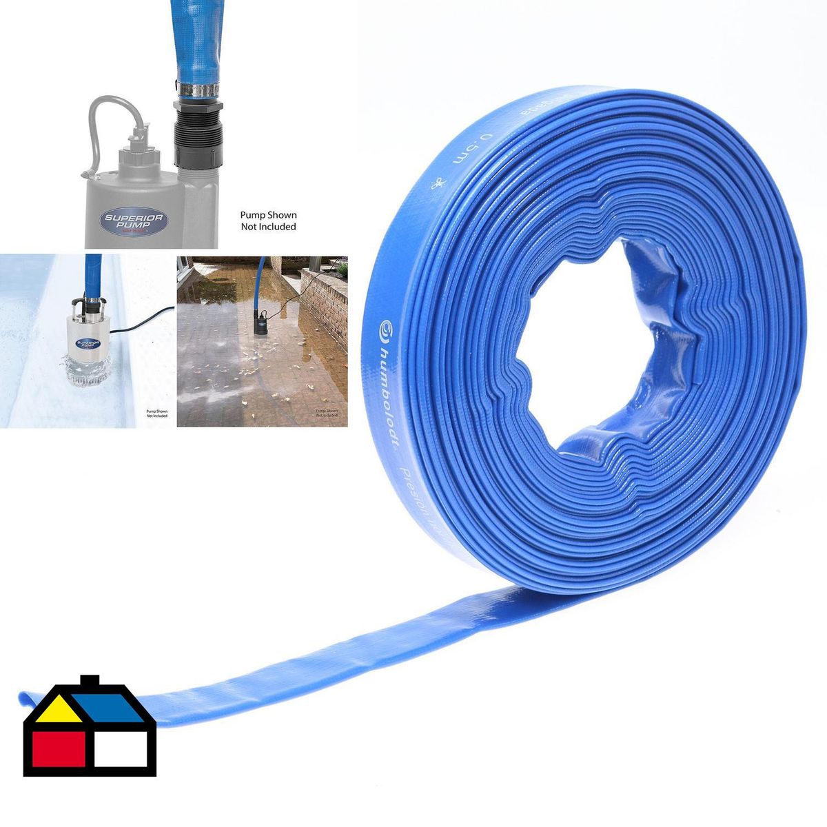 HUMBOLDT - Manguera plana 2" 4 Bar 20 mt