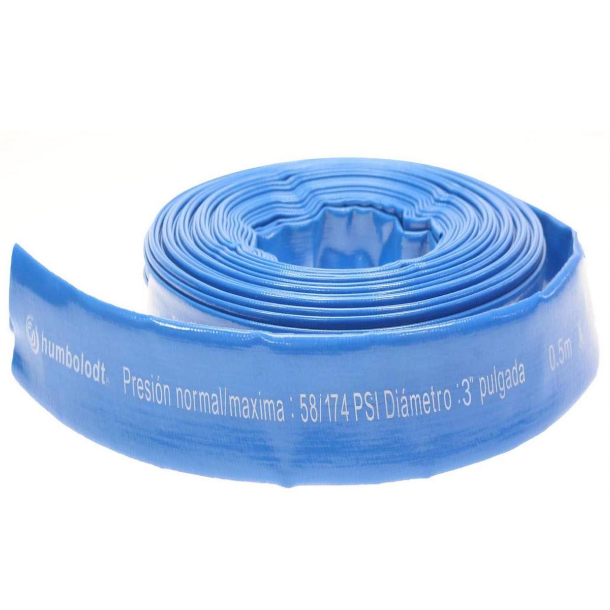 HUMBOLDT - Manguera plana 3" 4 Bar 20 mt