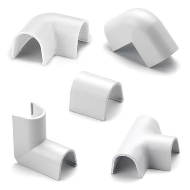 Surtido de Enlaces para Cablefix 5,5x5 mm Blanco