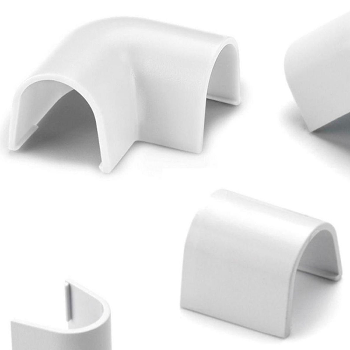 INOFIX - Surtido de Enlaces para Cablefix 5,5x5 mm Blanco