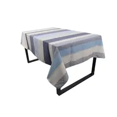 JUST HOME COLLECTION - Mantel cuadrado 180x180 cm rayas