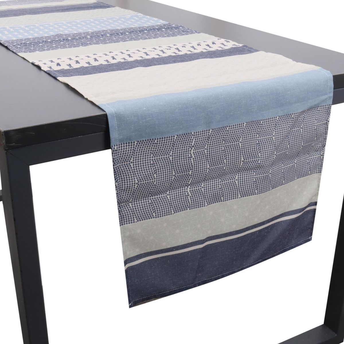 JUST HOME COLLECTION - Camino de mesa 40x160 cm rayas