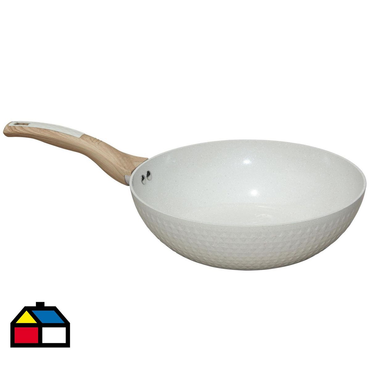 JUST HOME COLLECTION - Wok 28 cm Gris