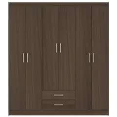 CASA BONITA - Clóset 6 Puerta(s) 2 Cajón(es) 2 Repisa(s) 162x183x47 cm Avela