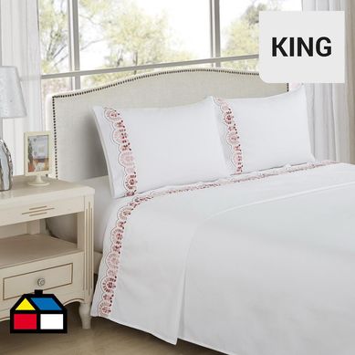 Sbanas 180 hilos boho King
