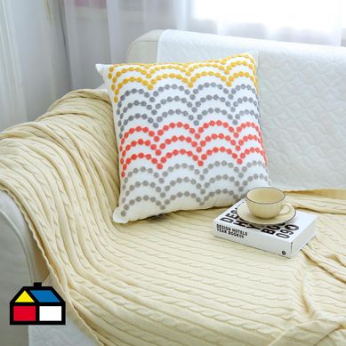 Cojin boho embrodery 50x50 cm